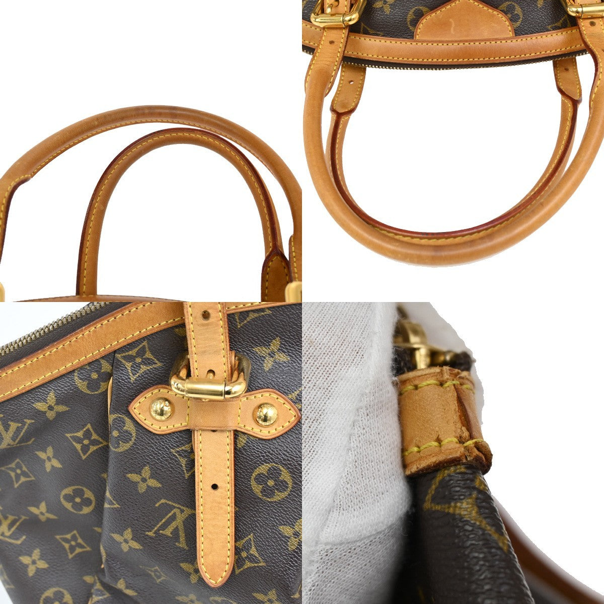 Louis Vuitton Tivoli Handbag Monogram Canvas