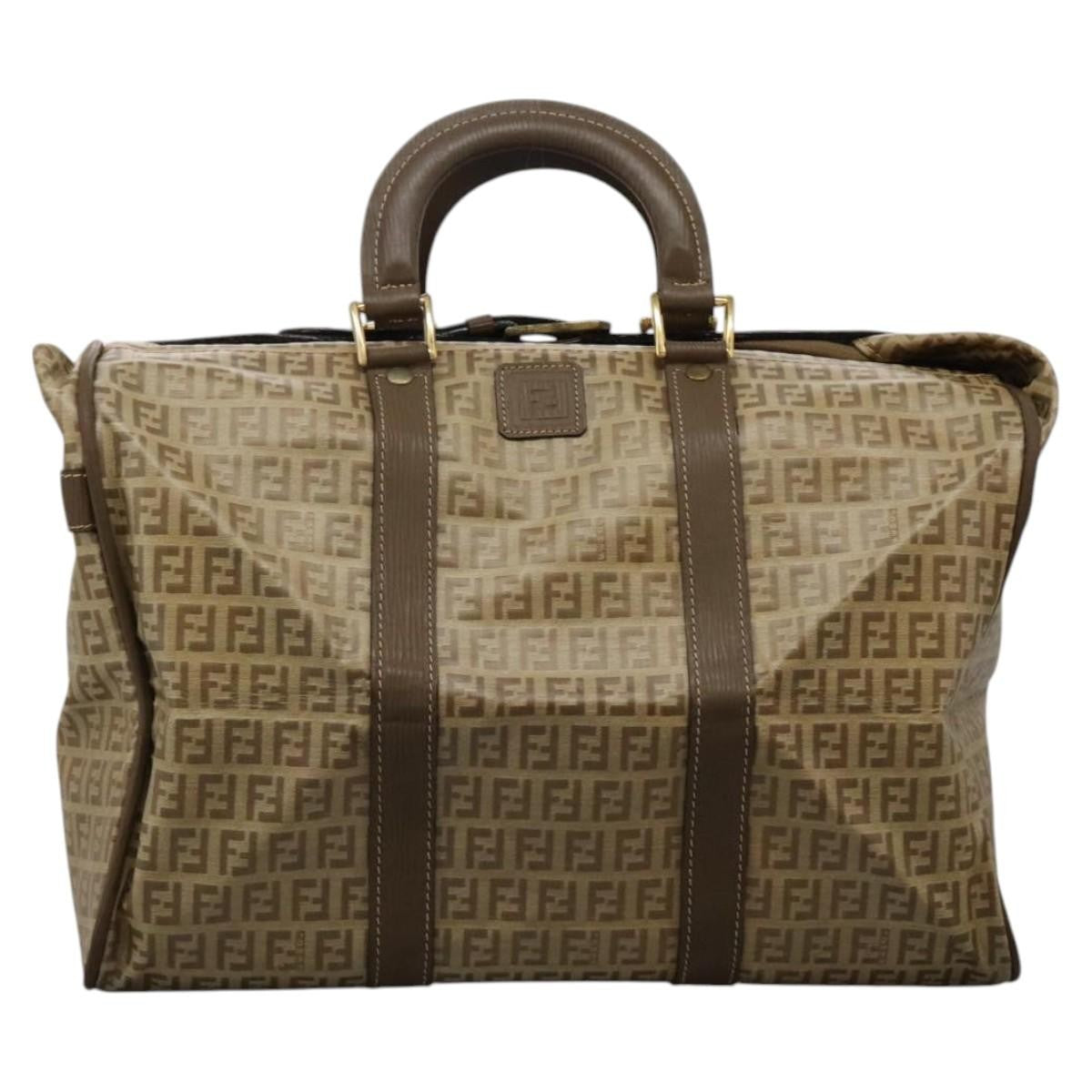 Fendi Boston Zucchino Coated Canvas