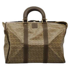Fendi Boston Zucchino Coated Canvas