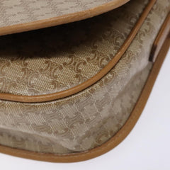 Celine Vintage Triomphe Shoulder Bag Canvas
