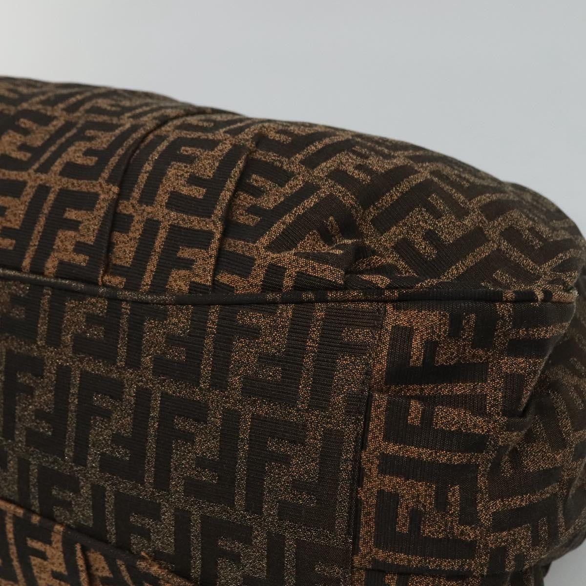 Fendi Mia Tote Metallic Zucca Canvas