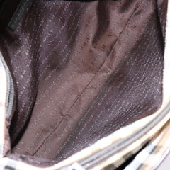 Burberry Vintage Tote Vintage Check Coated Canvas
