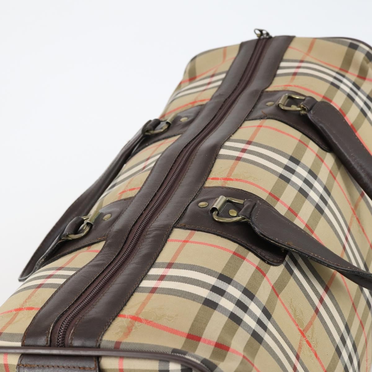 Burberry Vintage Duffle Bag Haymarket Canvas