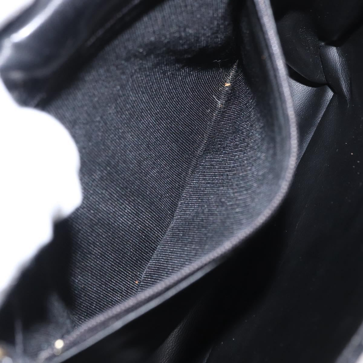 Bally Vintage Chain Shoulder Bag Quilted Leather