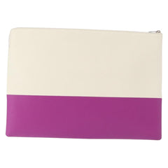 Celine Bicolor Solo Clutch Leather
