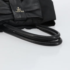 Prada Bow Tote Tessuto with Leather