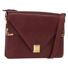 cartier Must de Cartier Shoulder Bag Leather