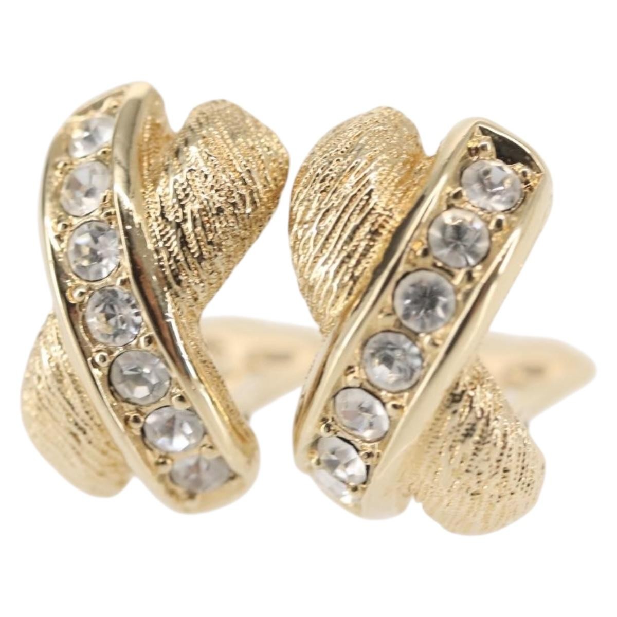 Christian Dior Vintage clip-on earrings Metal