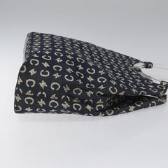 Celine C Sulky Shoulder bag Canvas and Leather