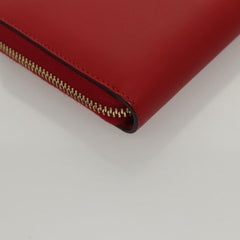 Gucci Bamboo Tassel Zip Organizer Wallet Leather