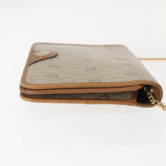 Christian Dior Vintage Honeycomb chain Canvas