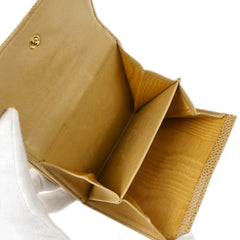 Chanel Vintage Timeless CC Bifold Wallet Caviar