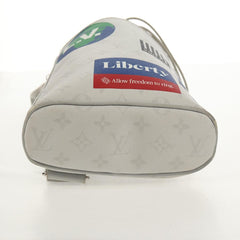 Louis Vuitton Chalk Sling Bag Limited Edition Logo Story Monogram Canvas