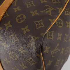 Louis Vuitton Sac Souple Handbag Monogram Canvas