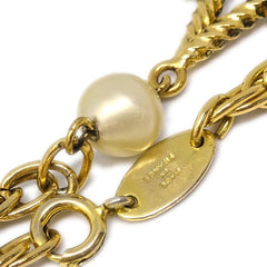 Chanel CC Star Bracelet Metal with Crystals and Faux Pearl