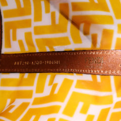 Fendi FF Logo Mon Tresor Bucket Bag Canvas