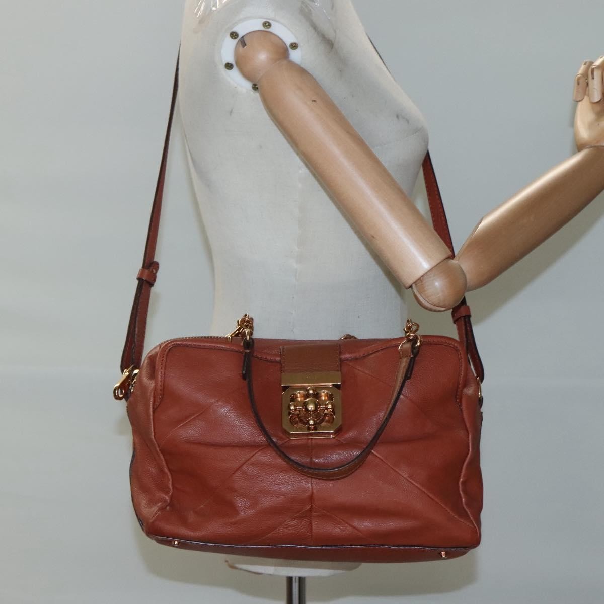 Chloe Elsie Satchel Leather