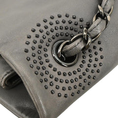 Chanel Studded CC Flap Bag Lambskin