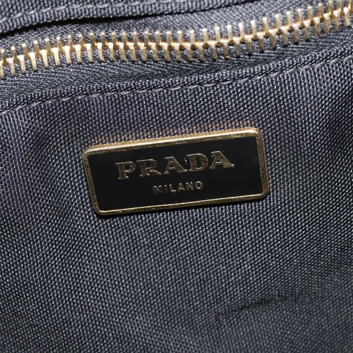 Prada Canapa Open Tote Canvas