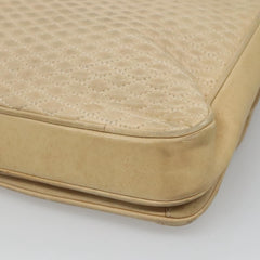 Bally Vintage Chain Shoulder Bag Quilted Leather