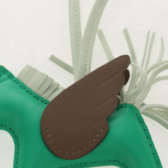 Hermes Pegase Rodeo Bag Charm Leather