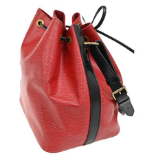 Louis Vuitton Bicolor Petit Noe Handbag Epi Leather