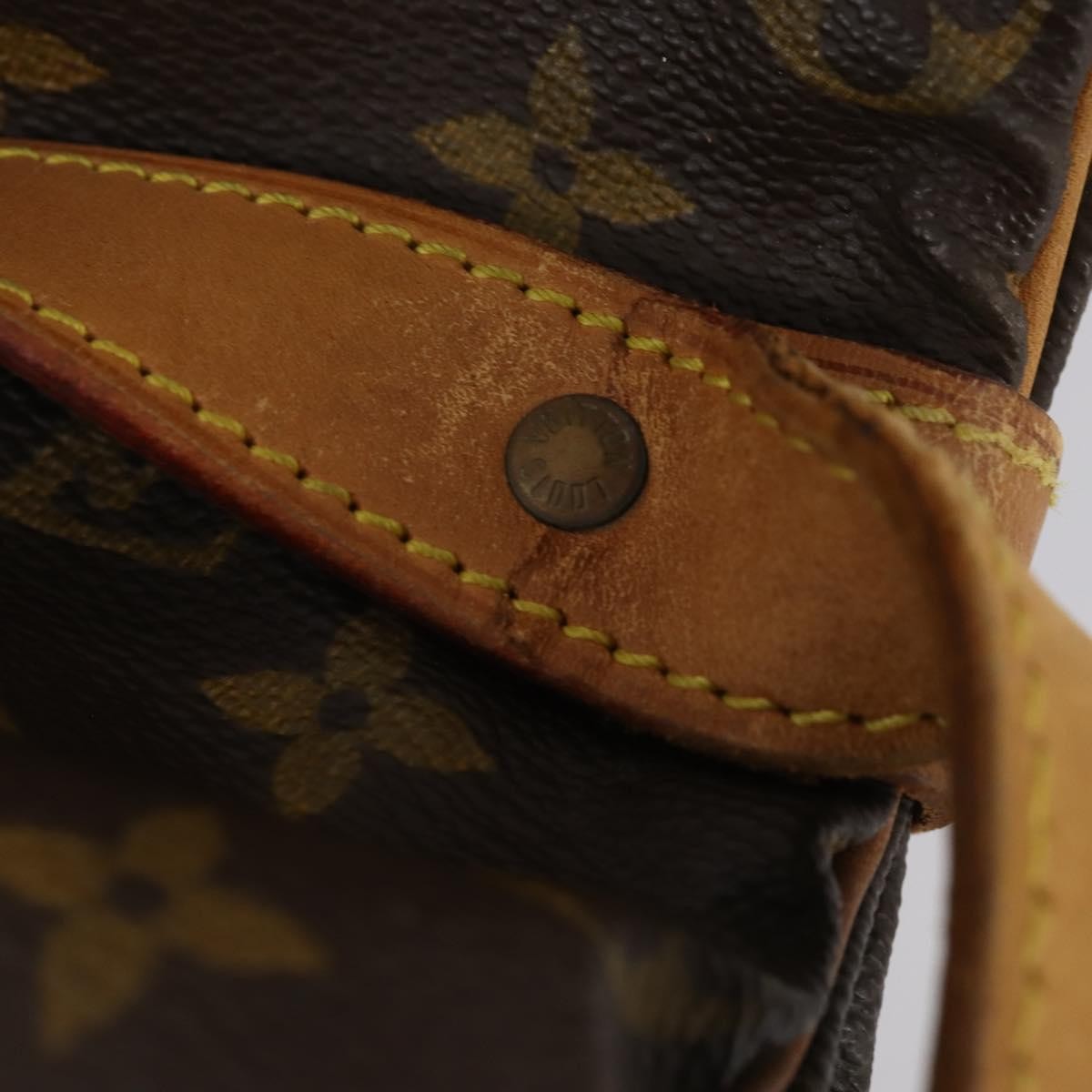 Louis Vuitton Saumur Handbag Monogram Canvas