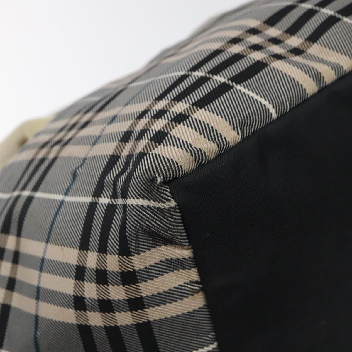 Burberry Nova Check Tote canvas check pattern