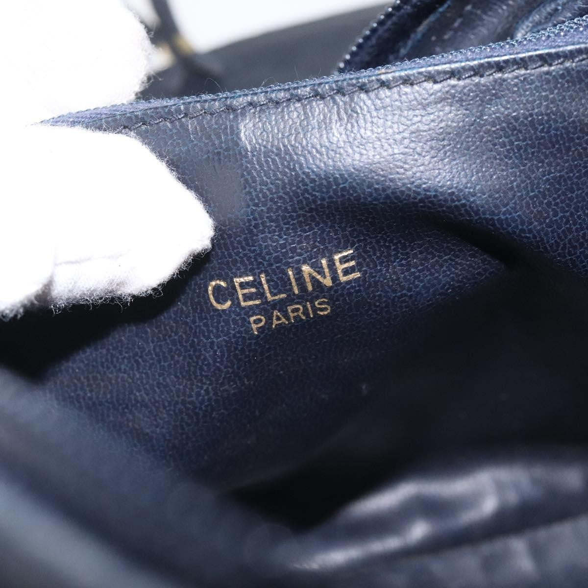 Celine C Sulky Shoulder bag Canvas and Leather