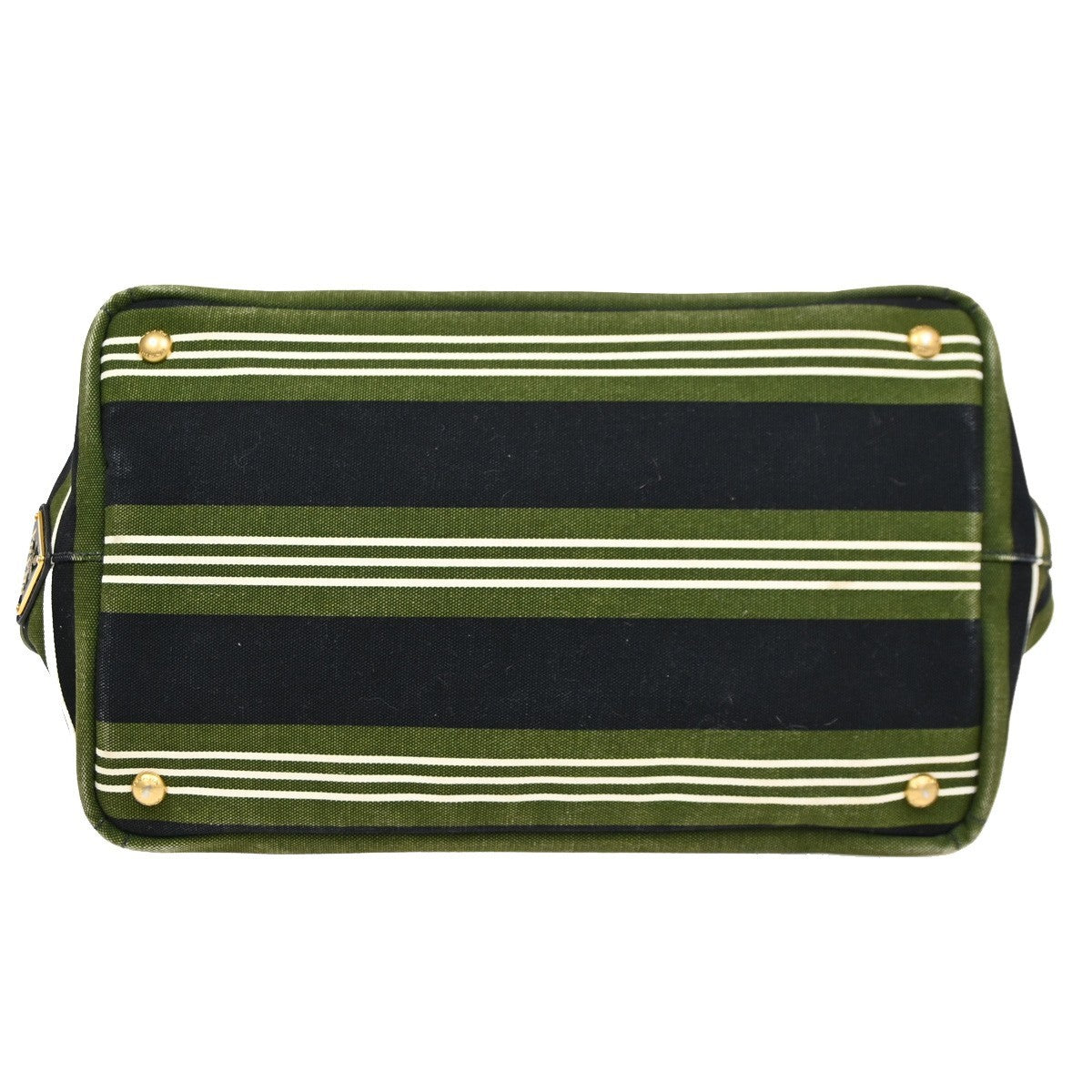 Prada Canapa Open Tote Canvas