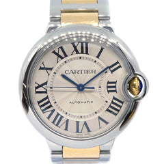 Cartier Ballon Bleu de Cartier Automatic Watch Stainless Steel and Yellow Gold