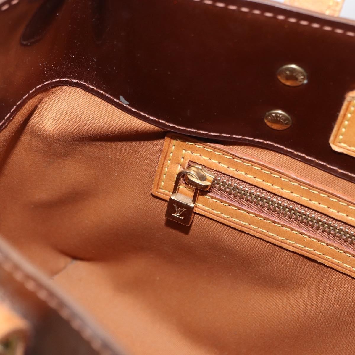 Louis Vuitton Reade Handbag Monogram Vernis