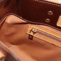 Louis Vuitton Reade Handbag Monogram Vernis