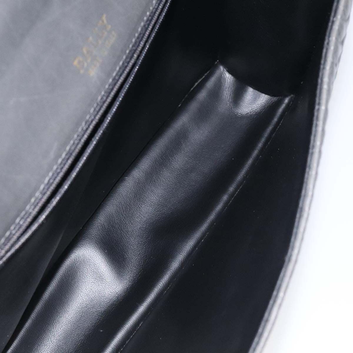 Bally Vintage Handbag Quilted Leather