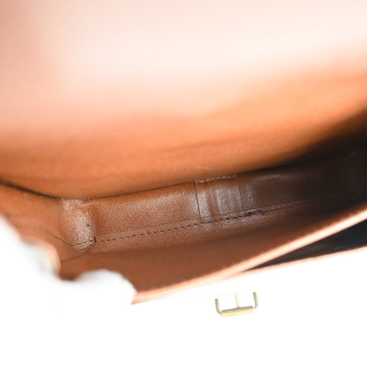 Louis Vuitton Cartouchiere Handbag Monogram Canvas