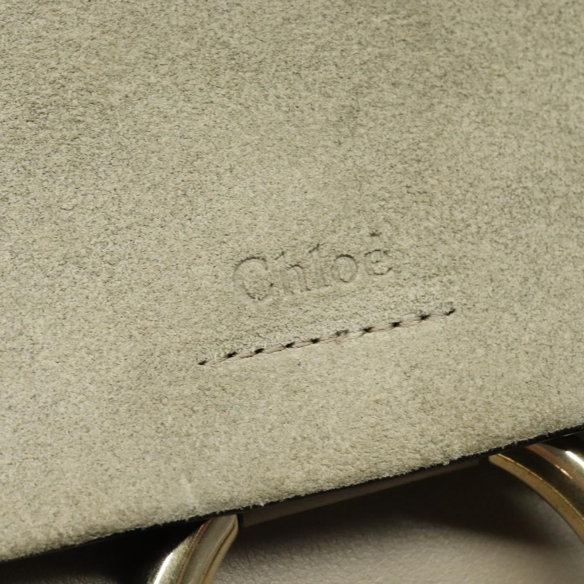 Chloe Faye Shoulder Bag Leather and Suede