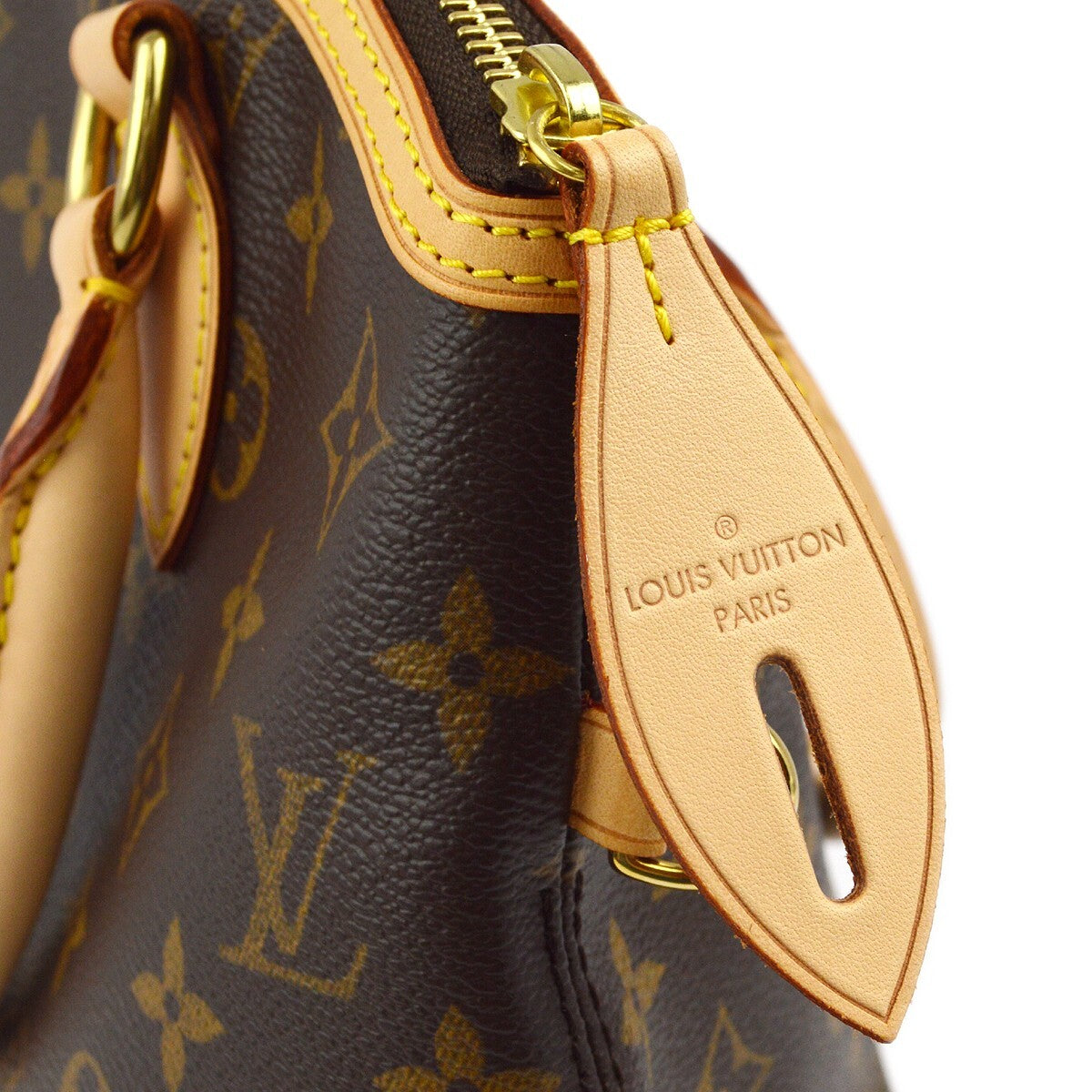 Louis Vuitton Lockit Handbag Monogram Canvas