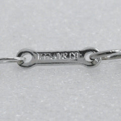 Tiffany & Co. Elsa Peretti Open Heart Pendant Necklace silver