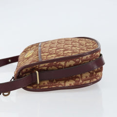 Christian Dior Vintage Trotter Shoulder Bag Canvas