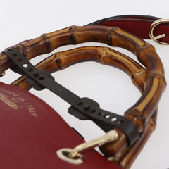 Gucci Bamboo Shopper Tote Leather