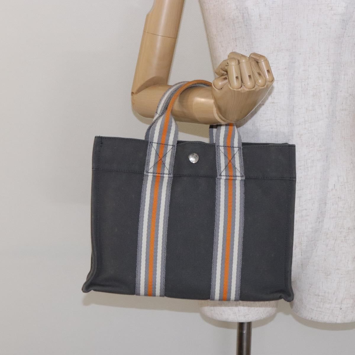 Hermes Fourre Tout Tote Canvas