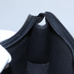 Christian Dior Vintage Honeycomb Zip Pouch Coated Canvas