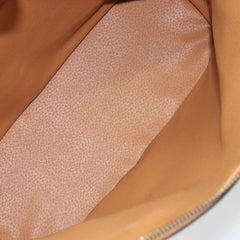 Celine Vintage Macadam Handbag Canvas and Leather