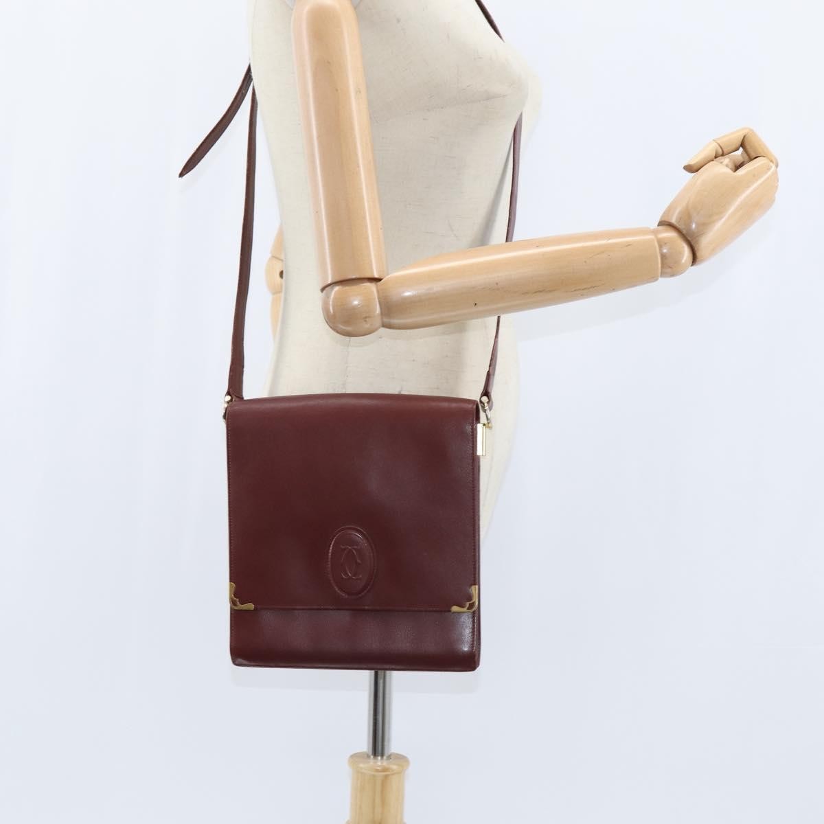 cartier Must de Cartier Shoulder Bag Leather