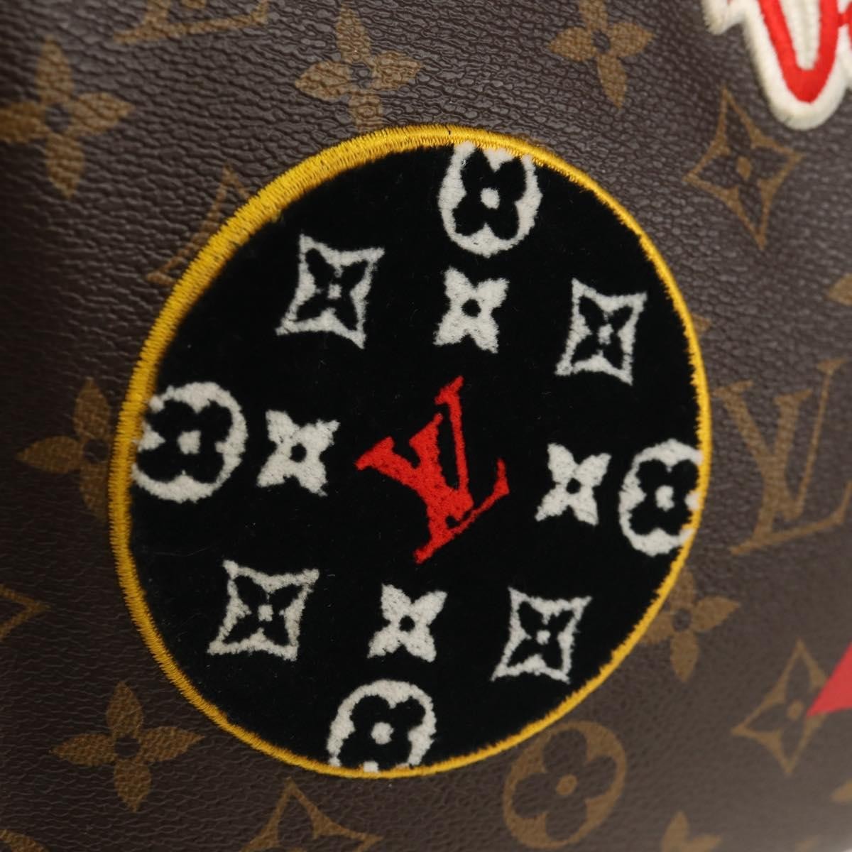 Louis Vuitton Toiletry Pouch Limited Edition Patches Monogram Canvas