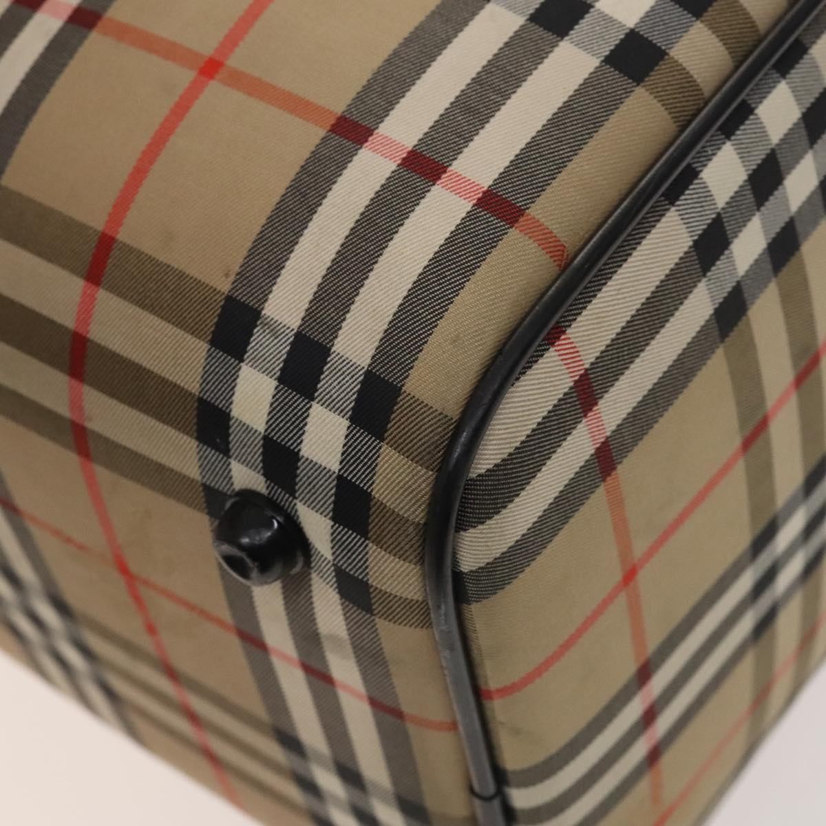 Burberry Nova check boston bag Canvas