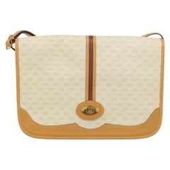 Gucci Vintage Web Sherry Line Handbag Micro GG Canvas