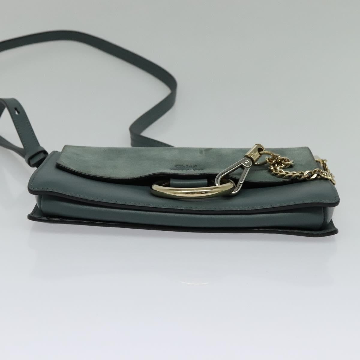 Chloe Faye Shoulder Bag Leather and Suede