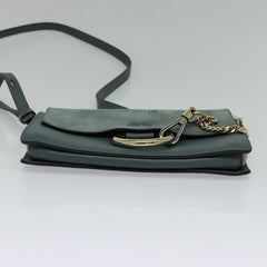 Chloe Faye Shoulder Bag Leather and Suede
