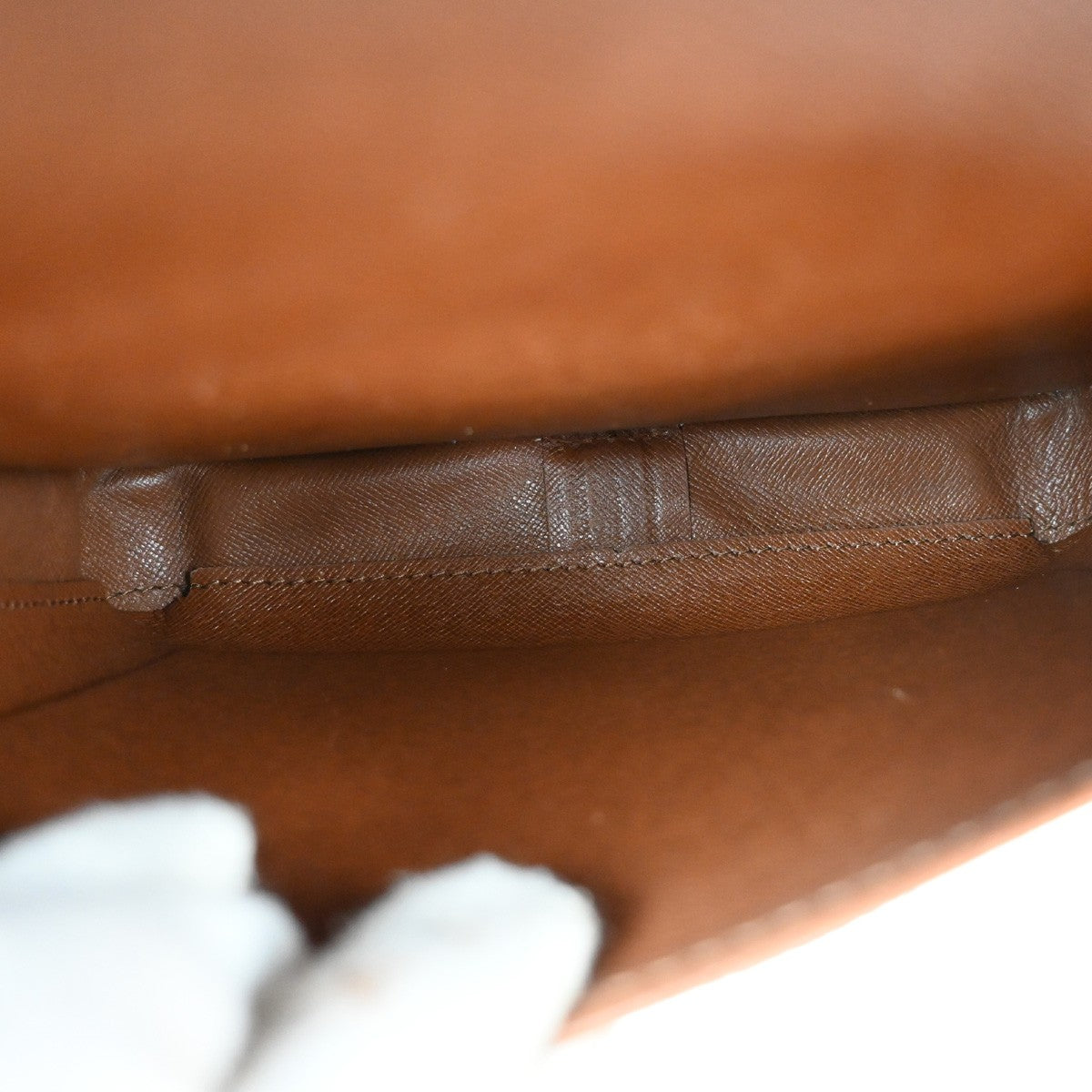 Louis Vuitton Cartouchiere Handbag Monogram Canvas